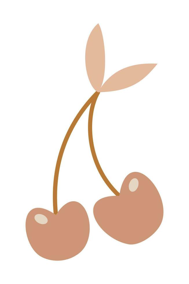 A Cute Clipart Illustration of Baby Nursery With Boho Style. Funny vector illustration for decorating the walls of the nursery. Trendy design in Boho style.