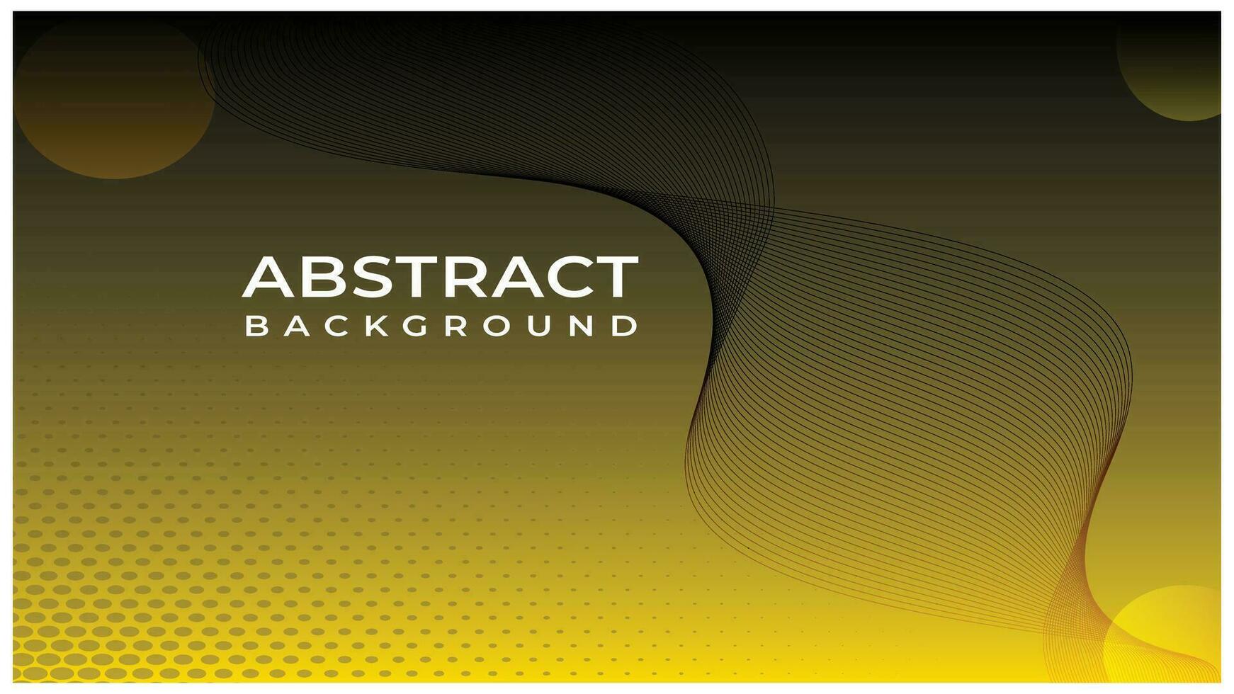 black and yellow gradient fluid background design with Halftone dots colorful with line effect