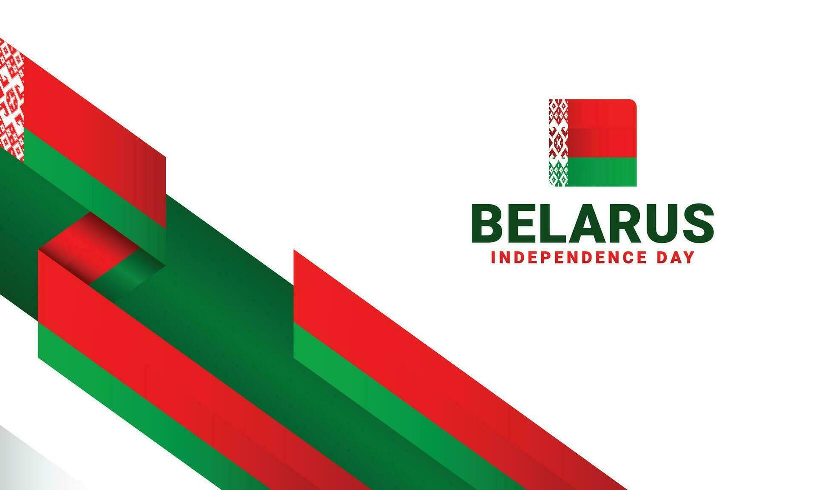 bielorrusia independencia día evento celebrar vector