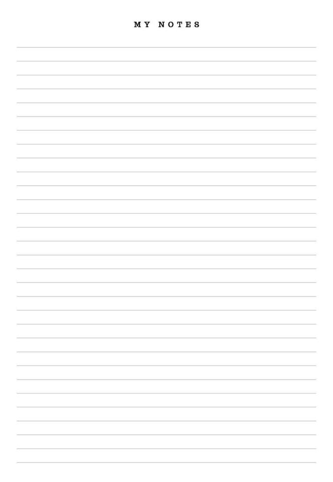 minimalistic-notes-template-25765725-vector-art-at-vecteezy