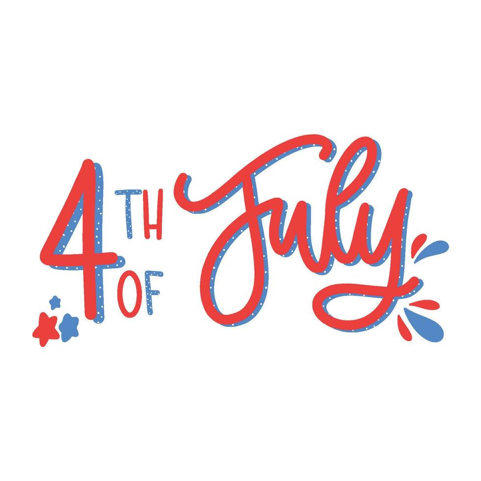 4th of July Vector