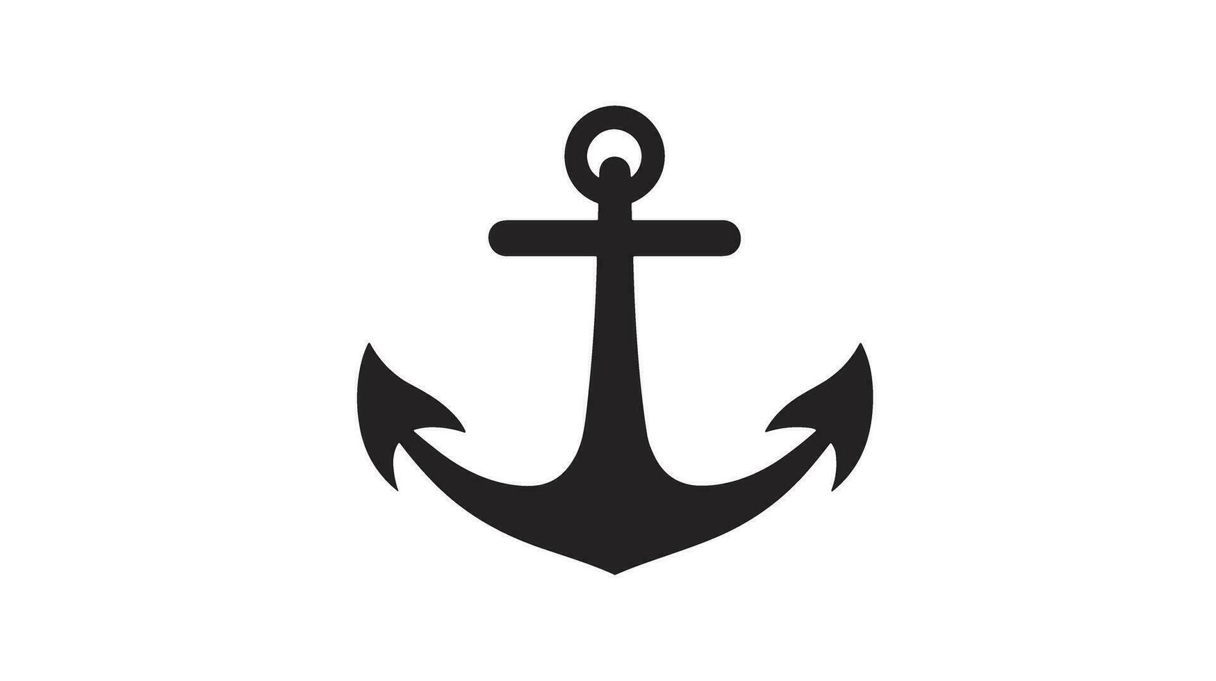 Grounded Strength Discover the Captivating Anchor Icon for Your Design Projects vector