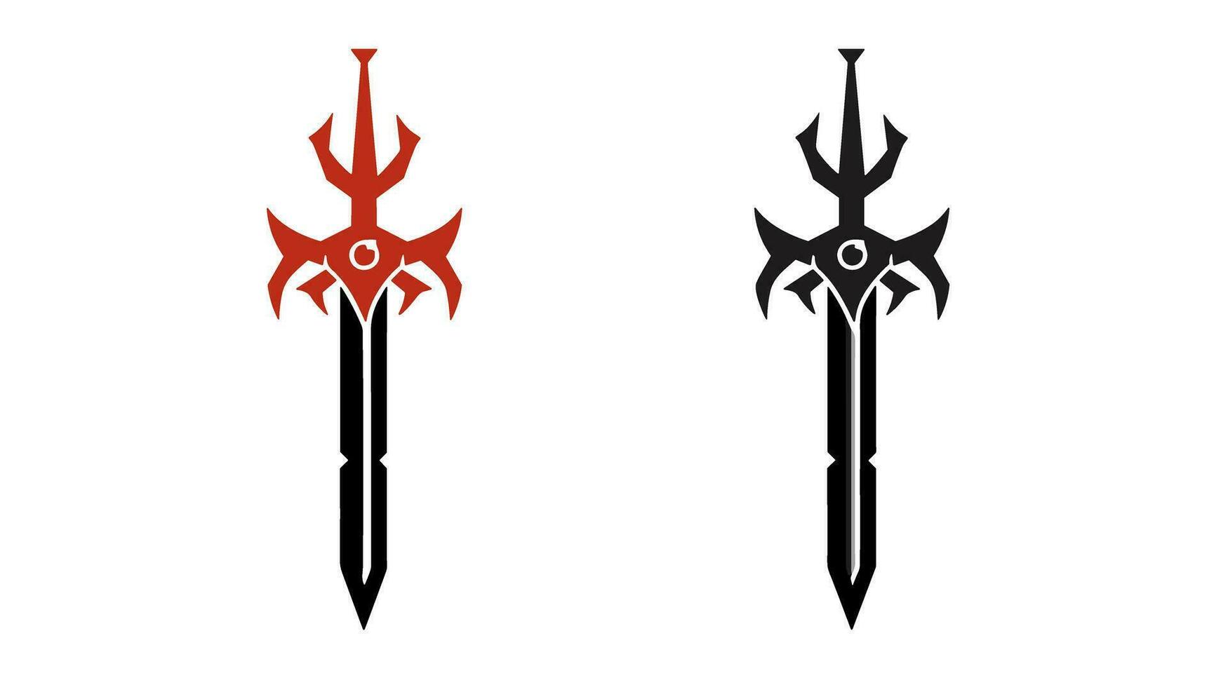 Unleash the Power Discover the Exquisite Sword Icon for Your Digital Kingdom vector