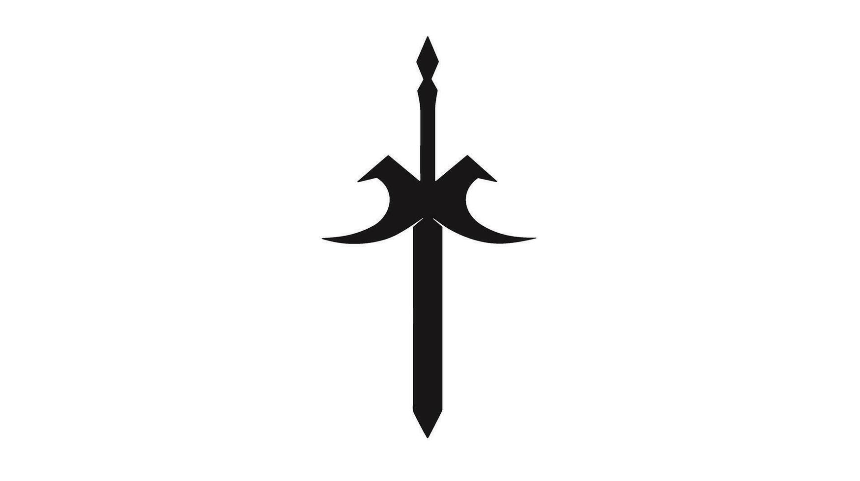 Unleash the Power Discover the Exquisite Sword Icon for Your Digital Kingdom vector