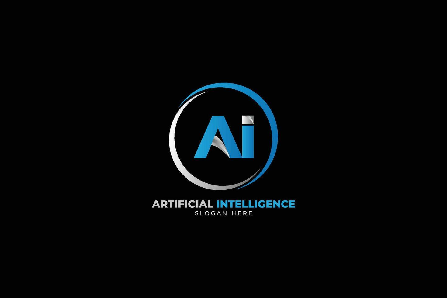 ai logo design illustration vector