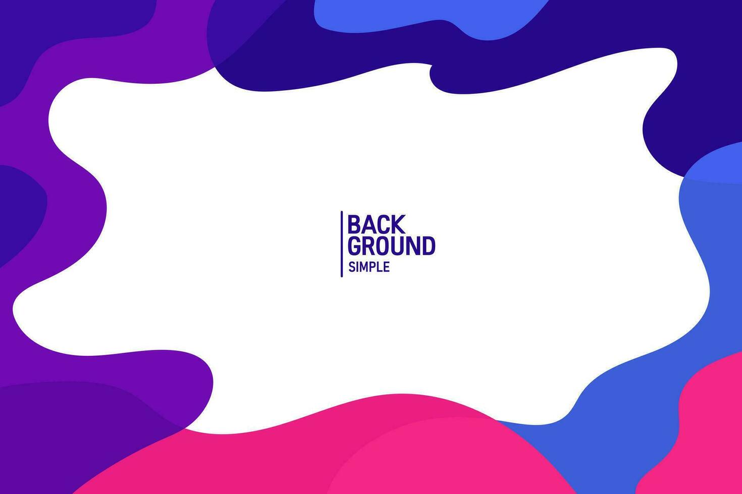 Colorful abstract background. Fluid banner template vector illustration.