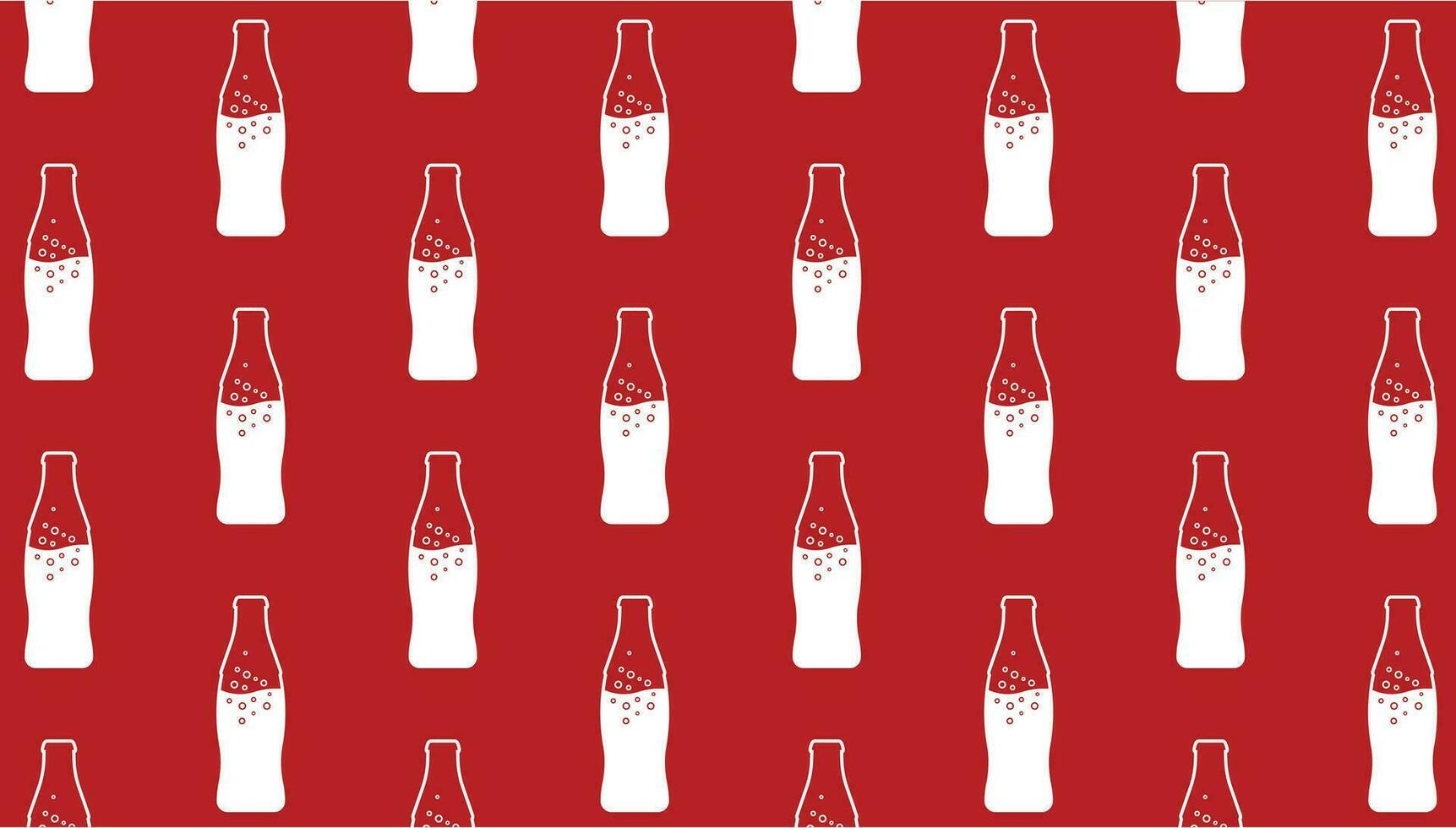 Cola drink icon pattern vector