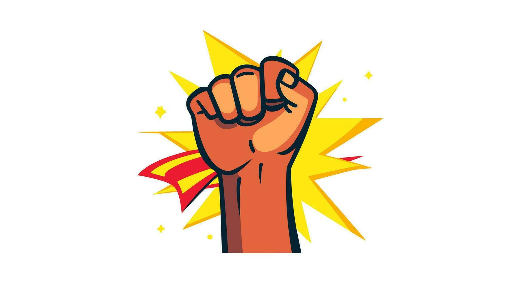 Electrifying Power Striking Image of Hand Holding Thunder Logo Sparks Energy and Excitement vector