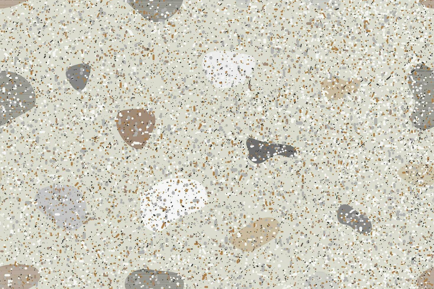 Terrazzo marble flooring seamless pattern texture surface,Vector Natural Stones for decoration Interior,Exterior Background vector