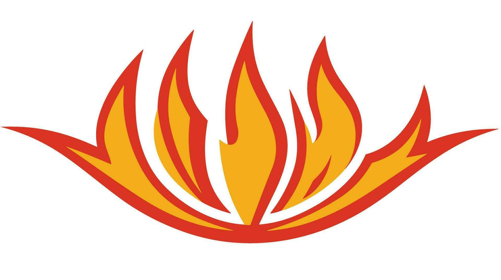 Blazing Elegance Captivating Fire Banner Image for Engaging Visual Experiences vector