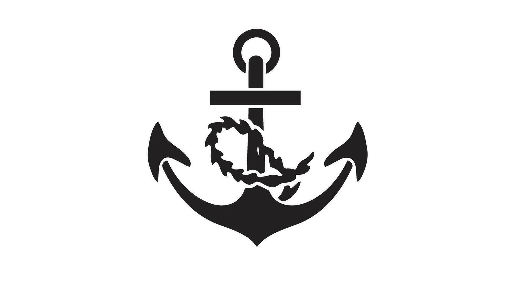 Grounded Strength Discover the Captivating Anchor Icon for Your Design Projects vector