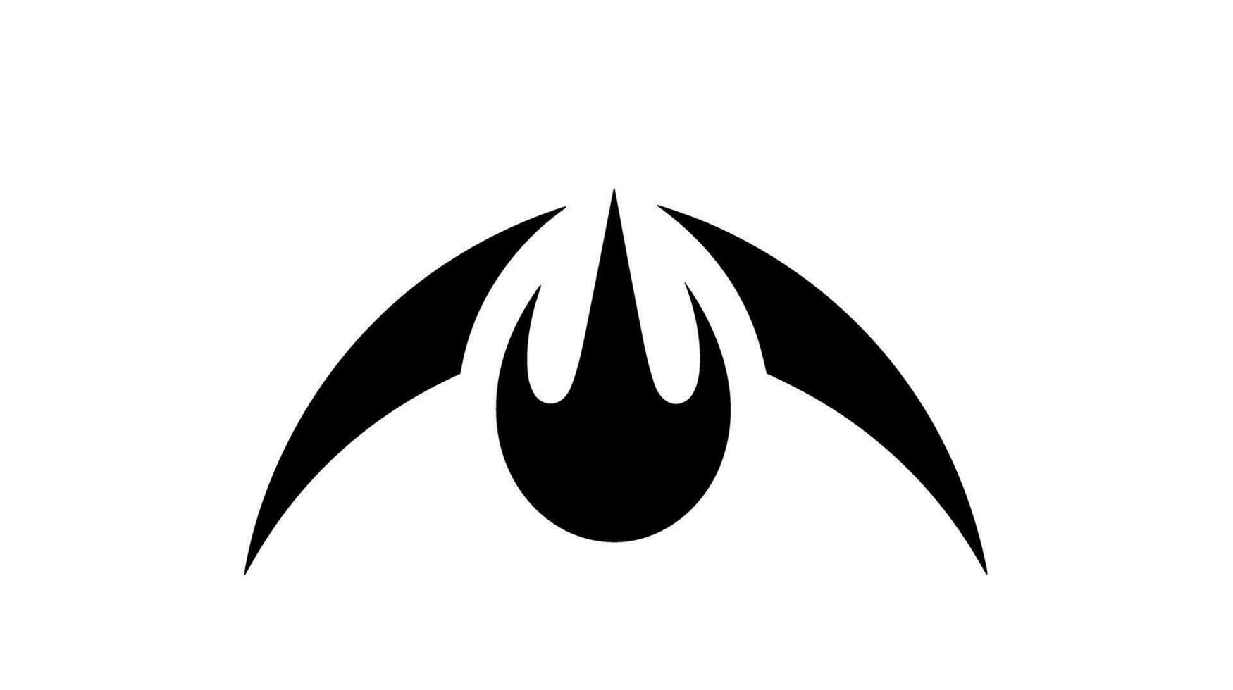 Embrace the Night Unveiling the Enchanting Bat Icon for Your Design Needs vector