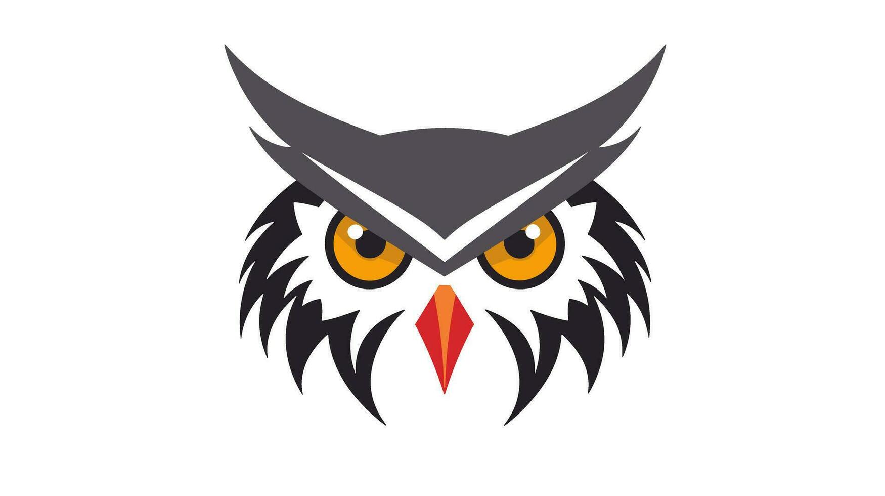 Majestic Wisdom Discover the Enchanting Owl Icon for Your Design Inspirations vector