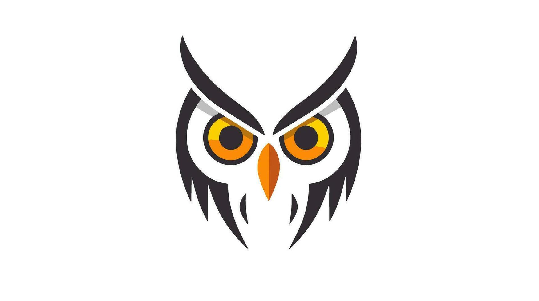Majestic Wisdom Discover the Enchanting Owl Icon for Your Design Inspirations vector