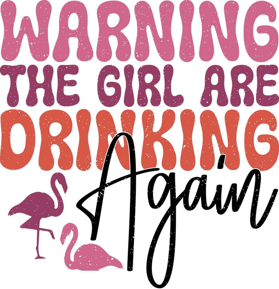 Flamingo Quotes Design vector