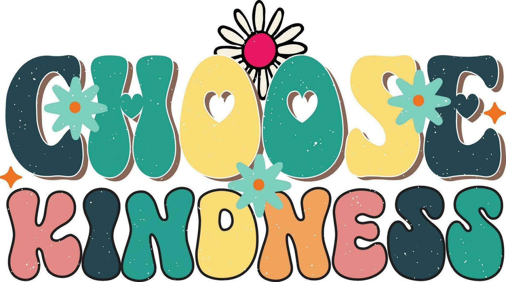 Retro Mental Health Sublimation Design vector