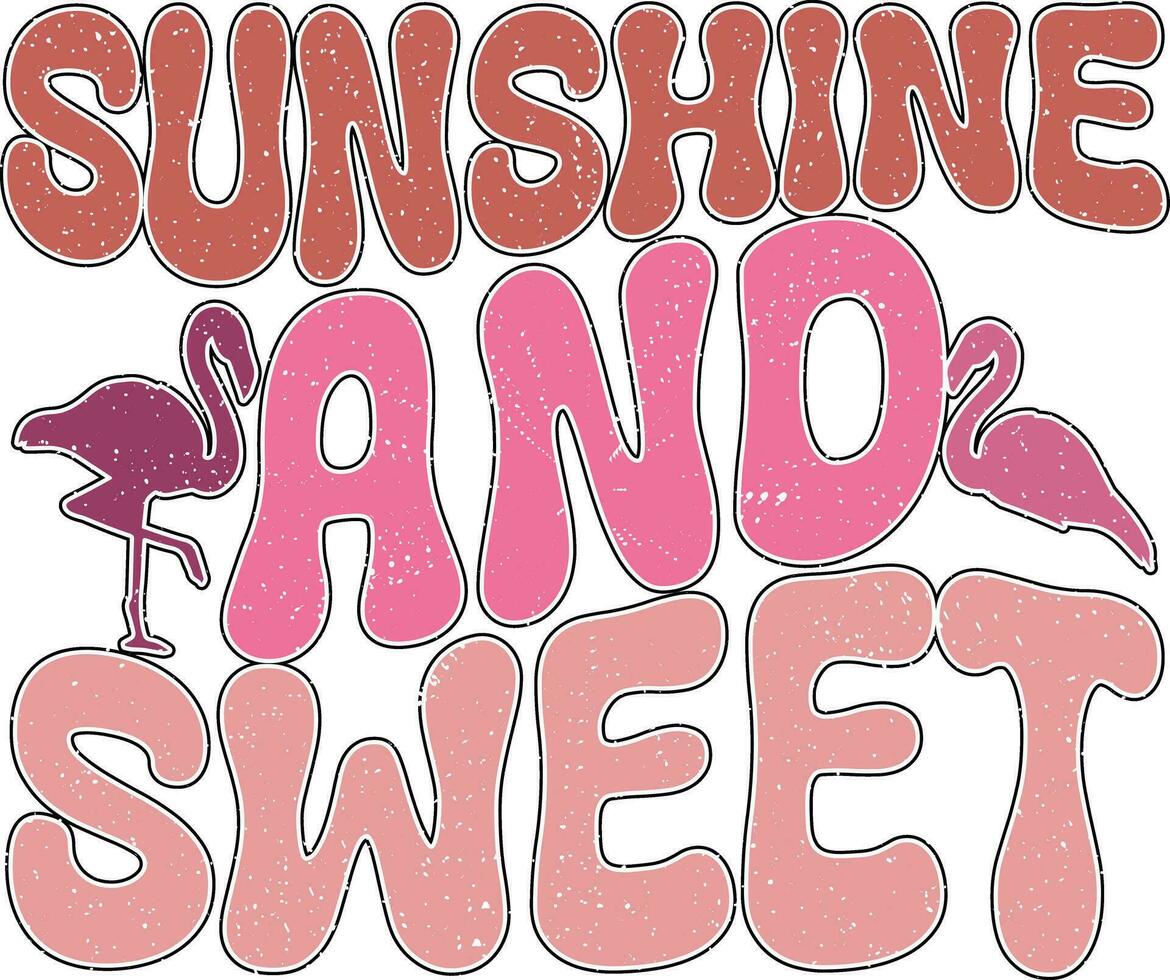 Flamingo Quotes Design vector