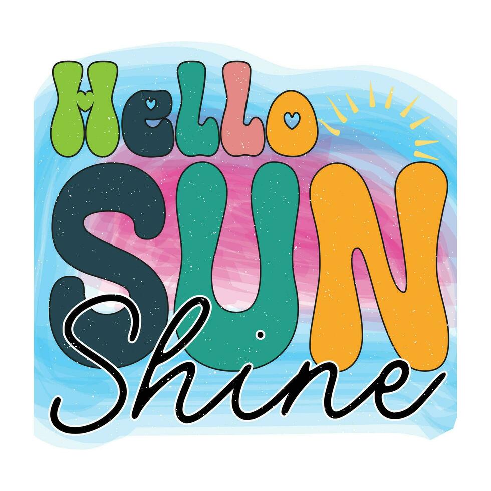 summer sublimation Quotes Vector Design