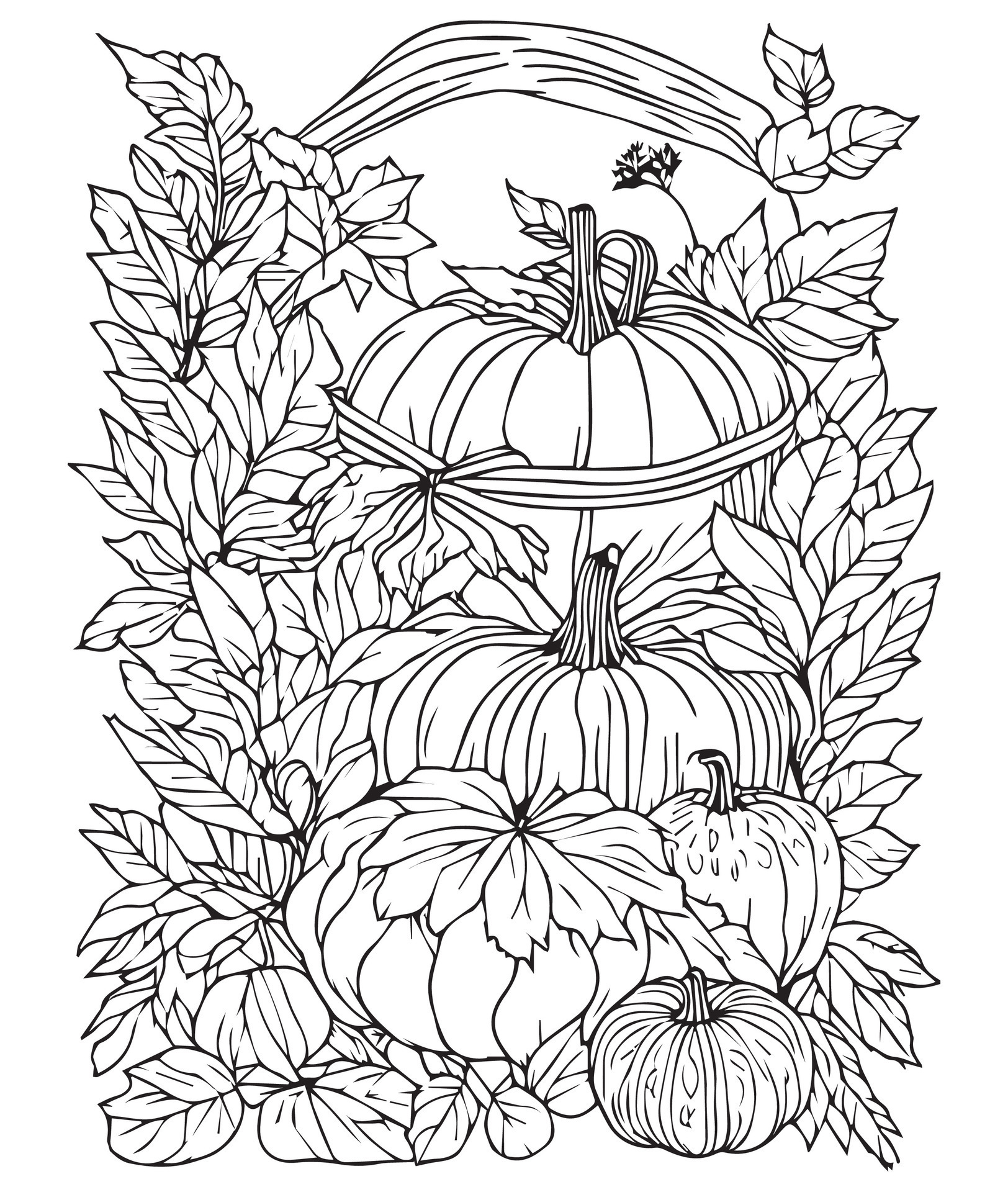 Halloween Pumpkin Coloring Pages vegetable coloring page pumpkin line
