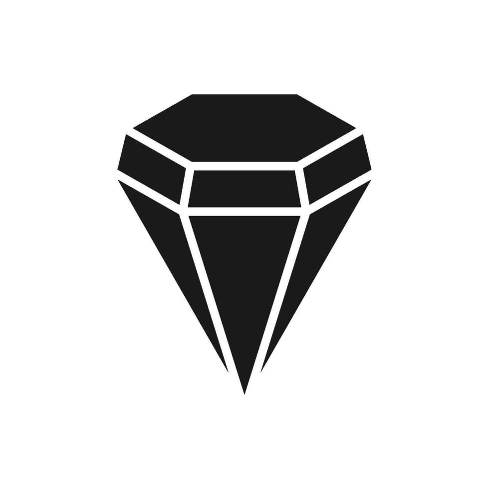 diamond icon for web and graphic design vector