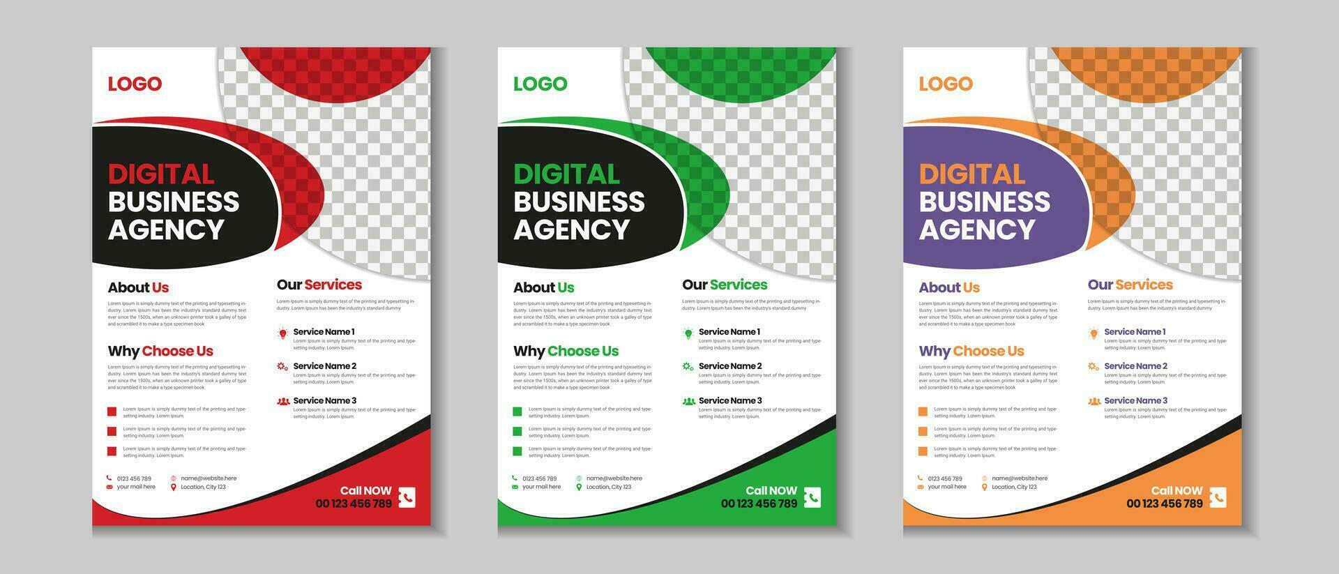 Corporate business flyer layout, Flyer cover design, Flyer background, Annual report, Company profile, Corporate presentation, Digital marketing flyer, Business brochure template design with mockup vector