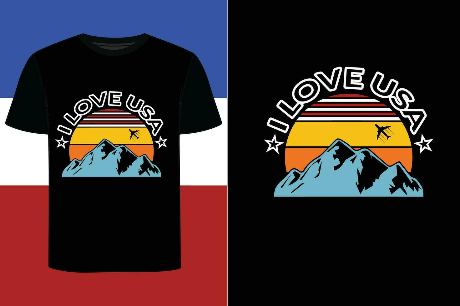 USA t shirt design vector, motivational typography t-shirt design, Love print, vector illustration.