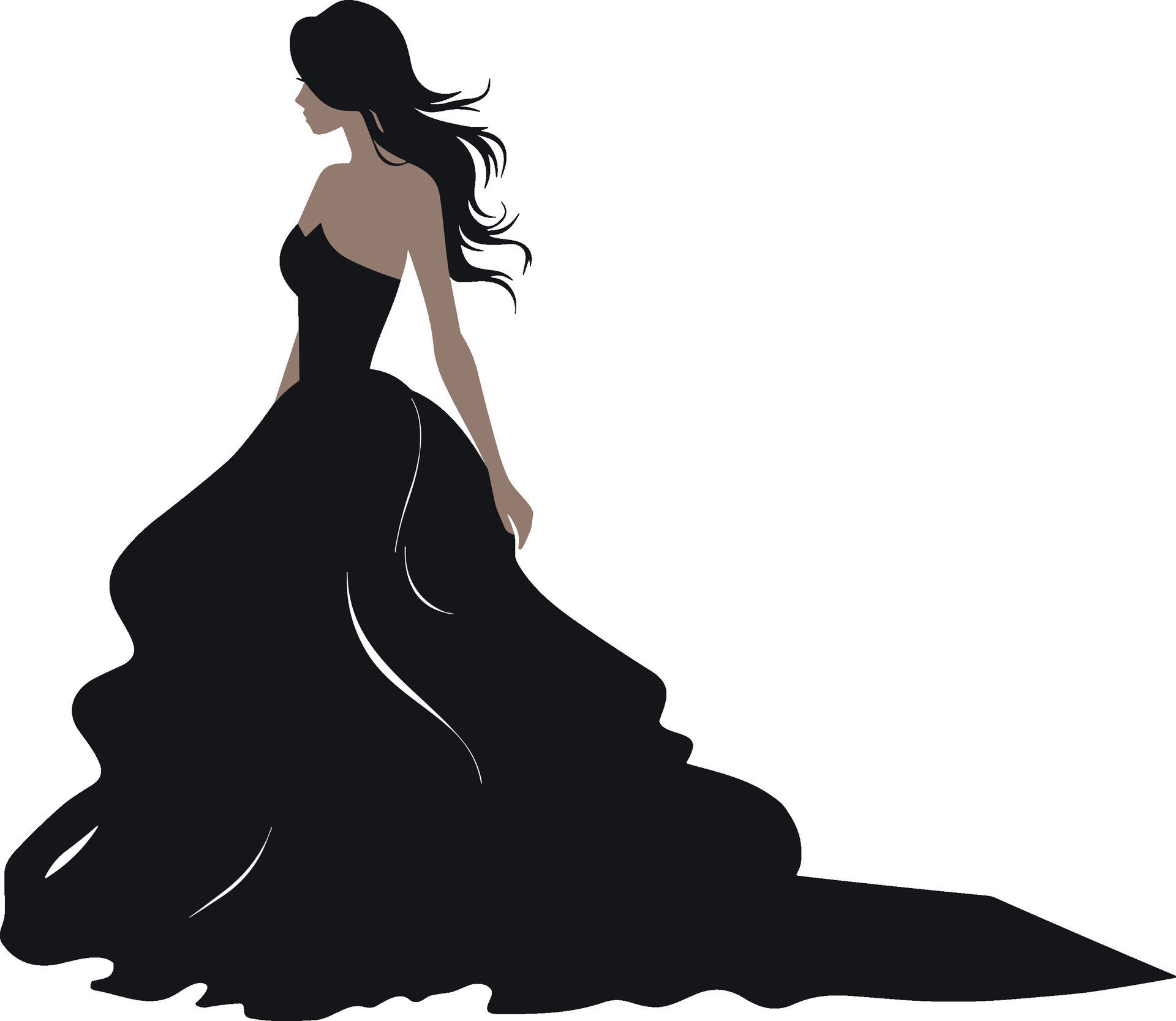 Silhouette Of A Beautiful Woman In Wedding Dress On Isolated Background who-rules-judges-or-the-president-reversible-pardons-sen-scott