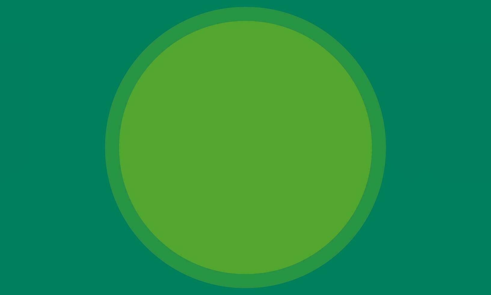 Abstract green background. Minimalistic circle green. Vector illustration