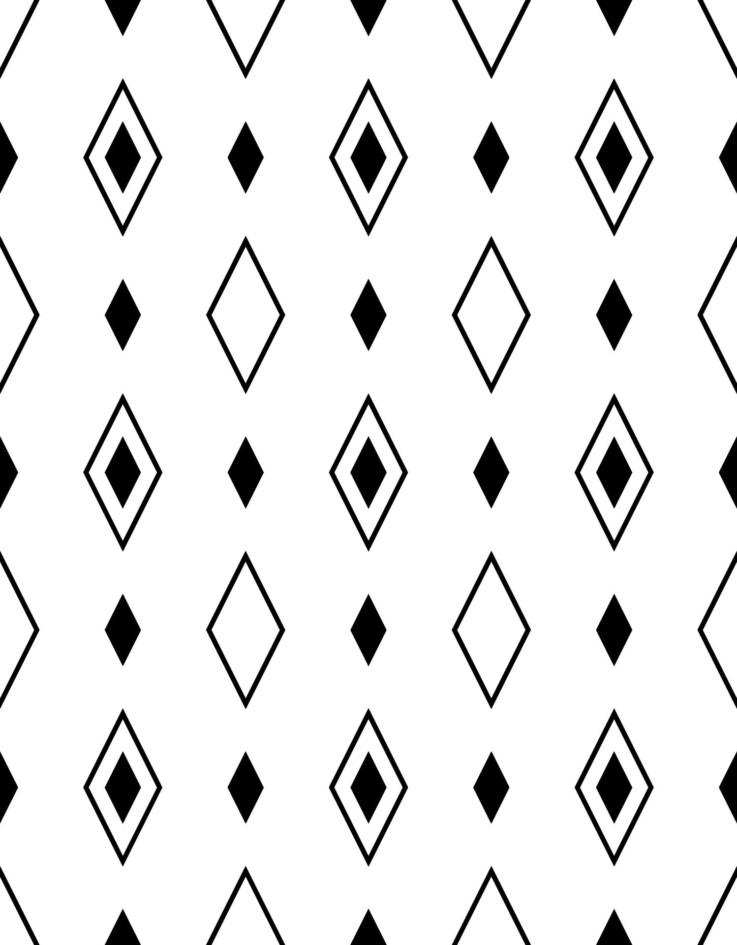 seamless-black-and-white-pattern-with-rhombus-abstract-background-for
