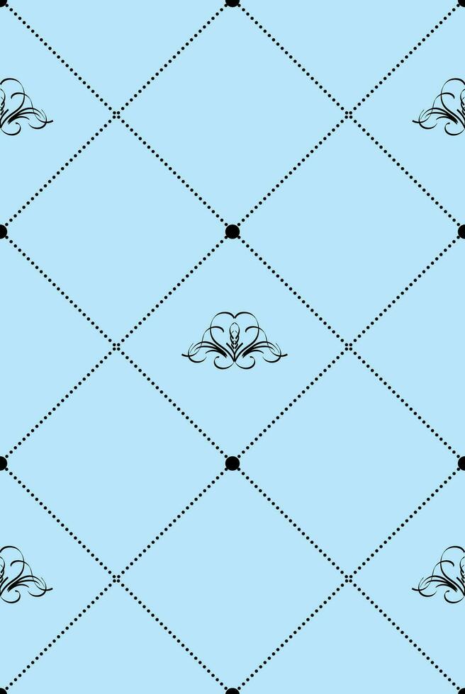 Vintage old pattern. Vintage wallpaper in baroque style. Seamless vector background. Linear ornament for fabric, wallpaper, packaging. Rich wedding ornament.