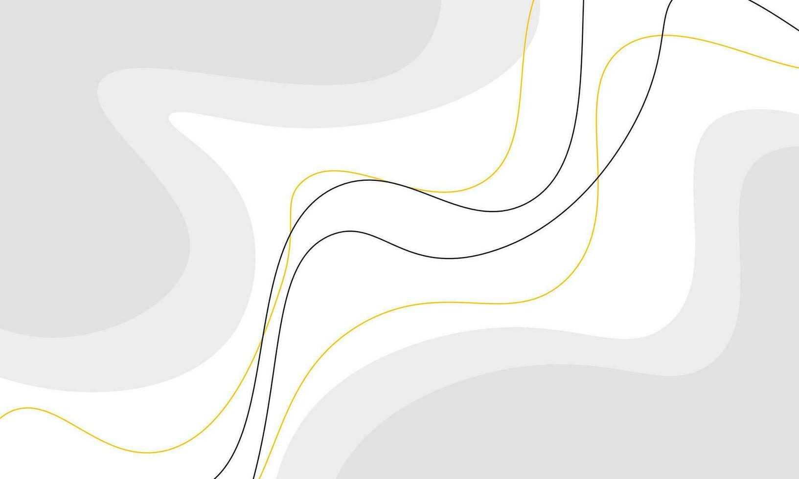 Vector abstract white background. Dynamic waves gold, white. Abstract white luxury background