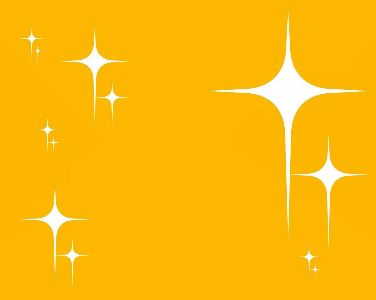 Yellow oktoberfest background. Star sparkle and space for text. Vector illustration
