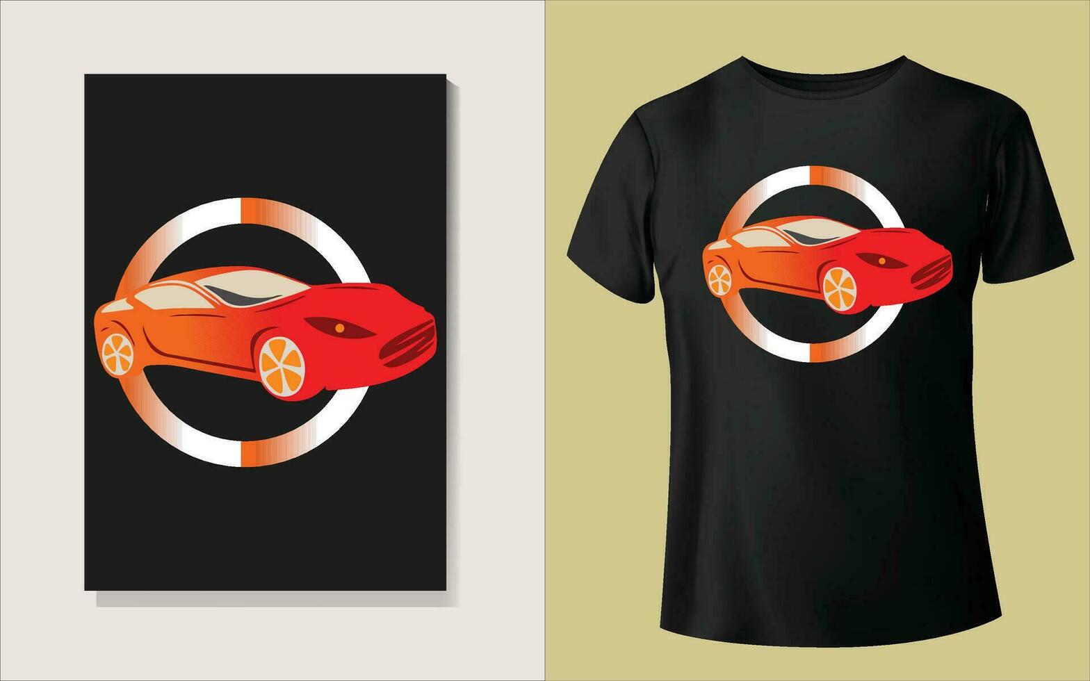 Modern tee shirt design vector