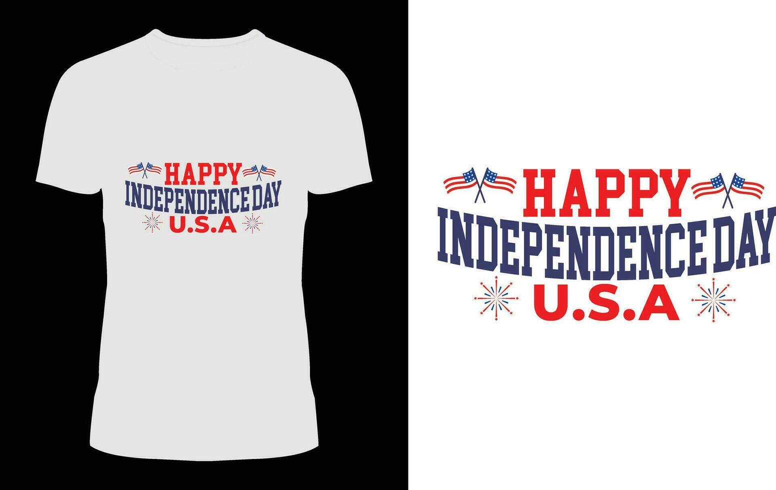 contento independencia día Estados Unidos t camisa diseño vector