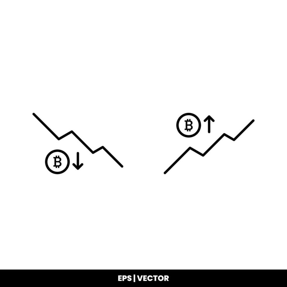 bitcoin icono pago símbolo signo. criptomoneda logotipos sencillo vector. vector