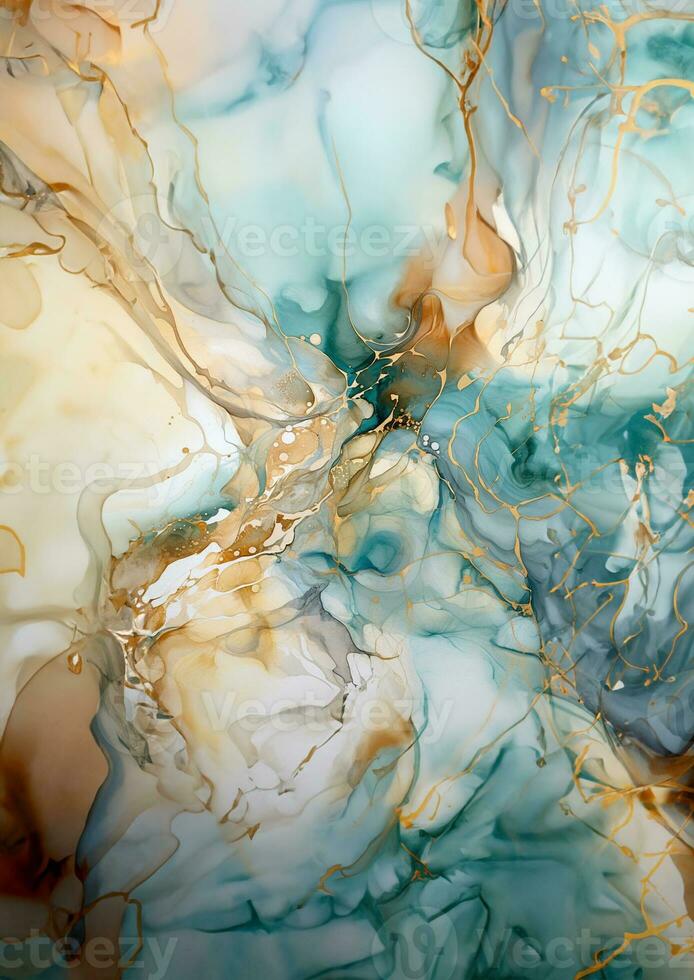 colorful marble stone textured background wallpaper. generative ai. photo