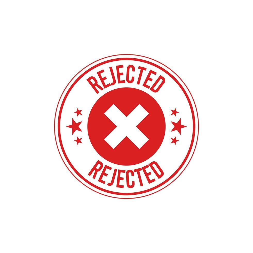 Rejected stamp vector