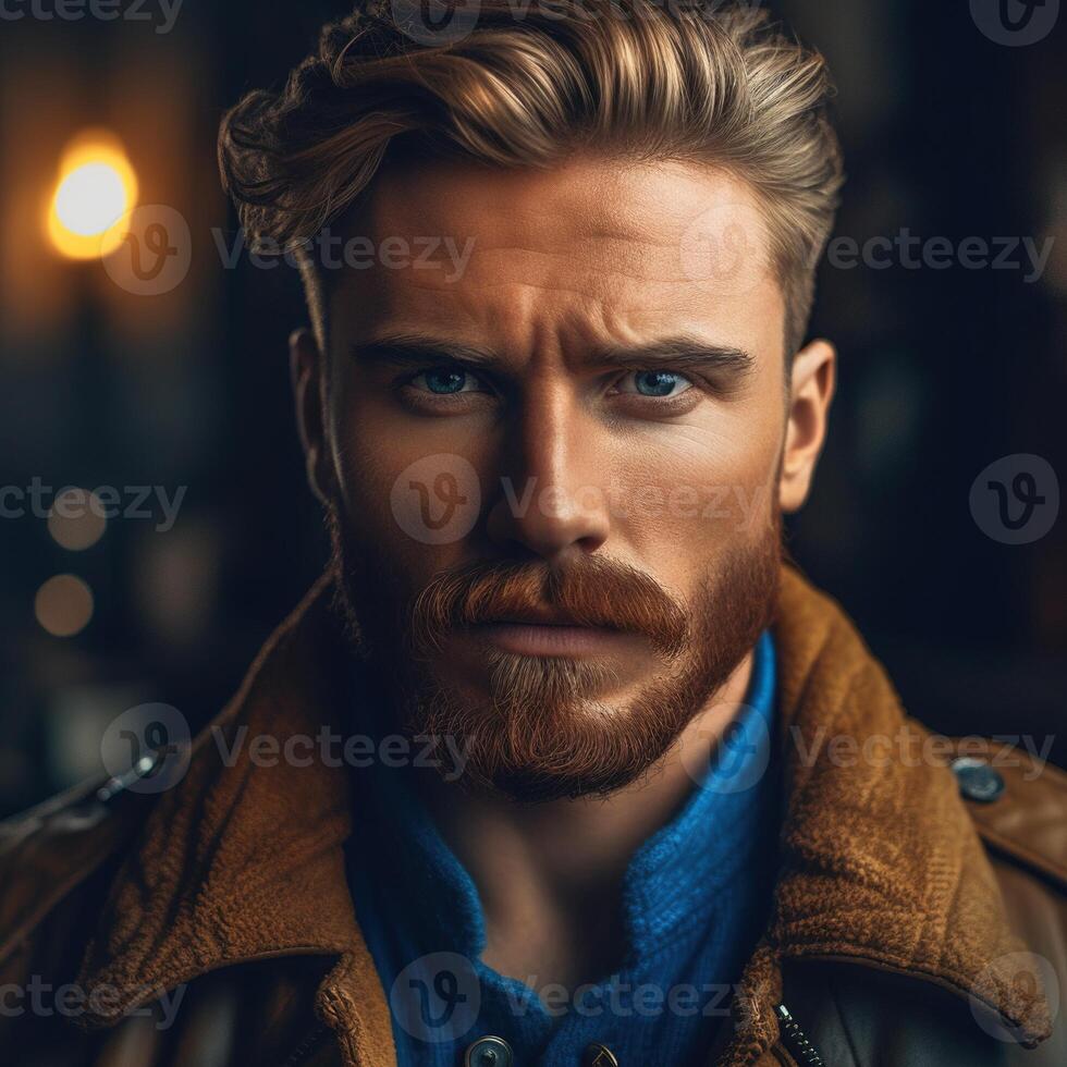portrait of a fashion man photo