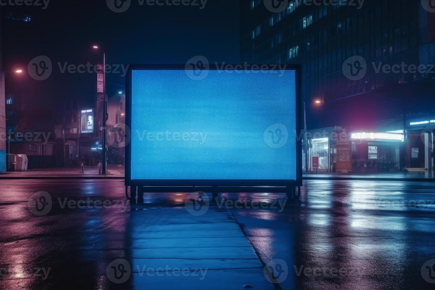 Photo of a advertising board