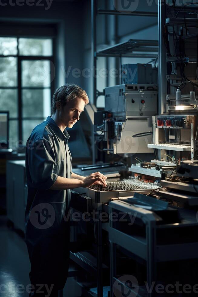 photo portrait male engineer