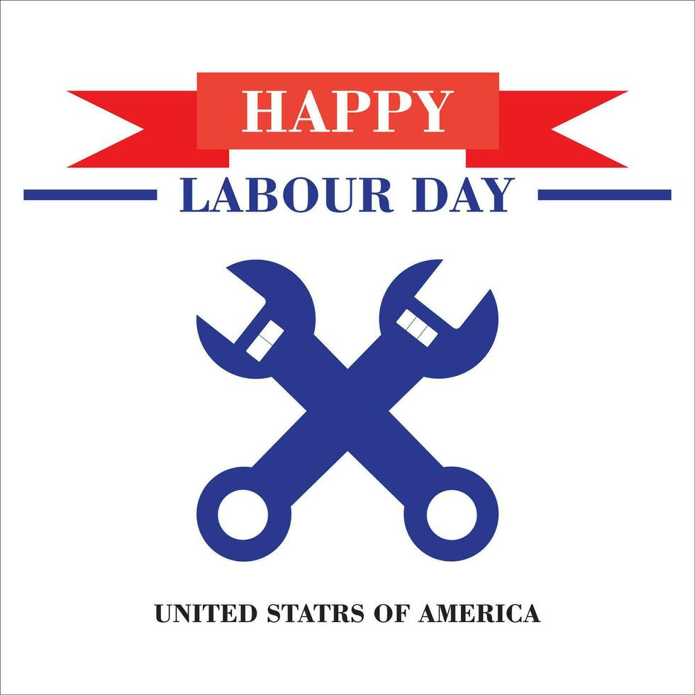 happy labor day icon logo vector design