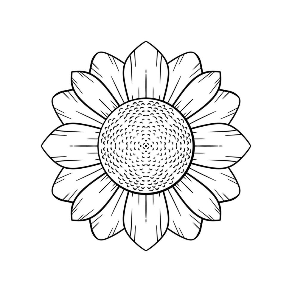 Flower isolated white background suitable for the logo vector