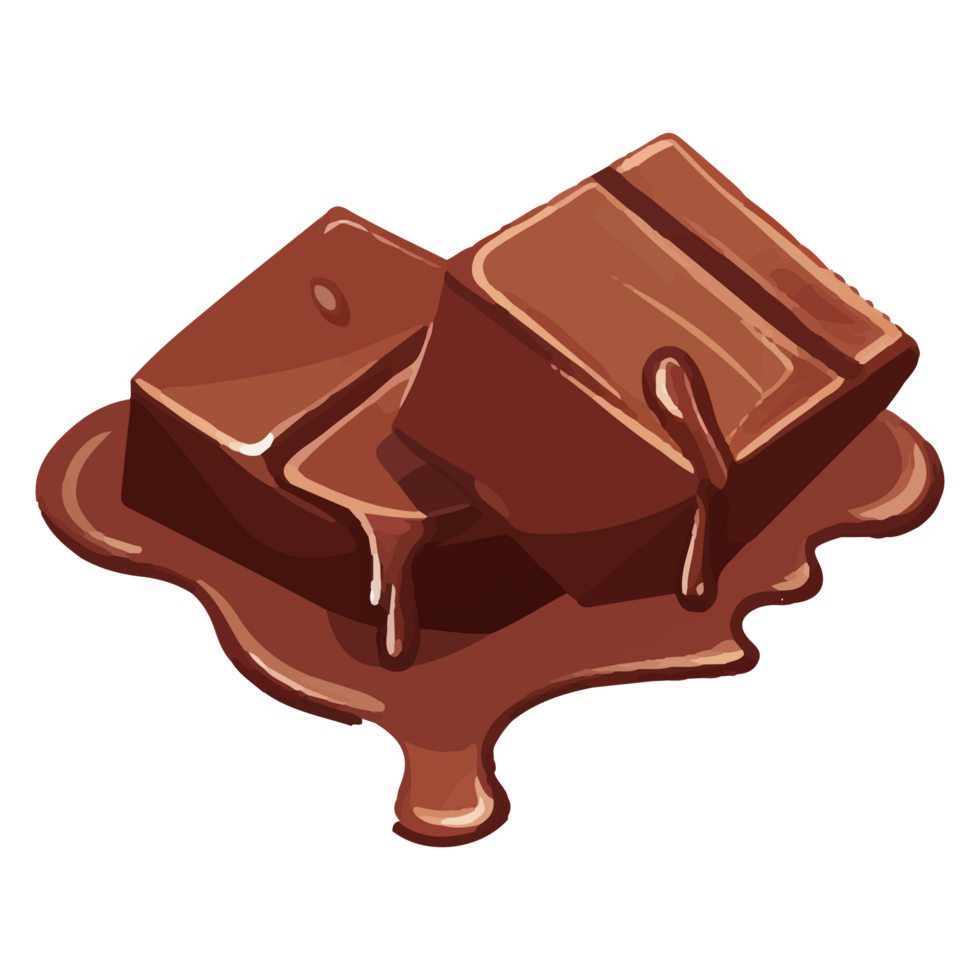 chocolate ícone desenho animado ai generativo png