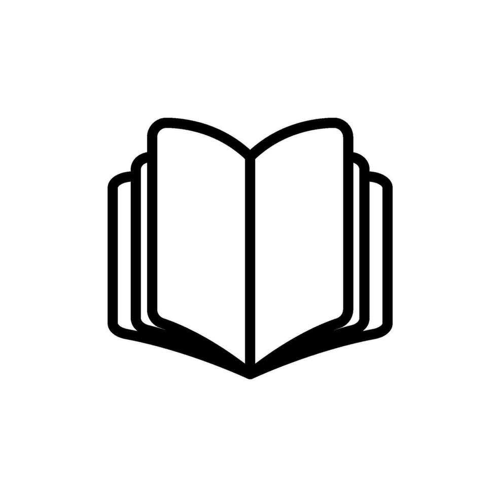 book sign symbol vector