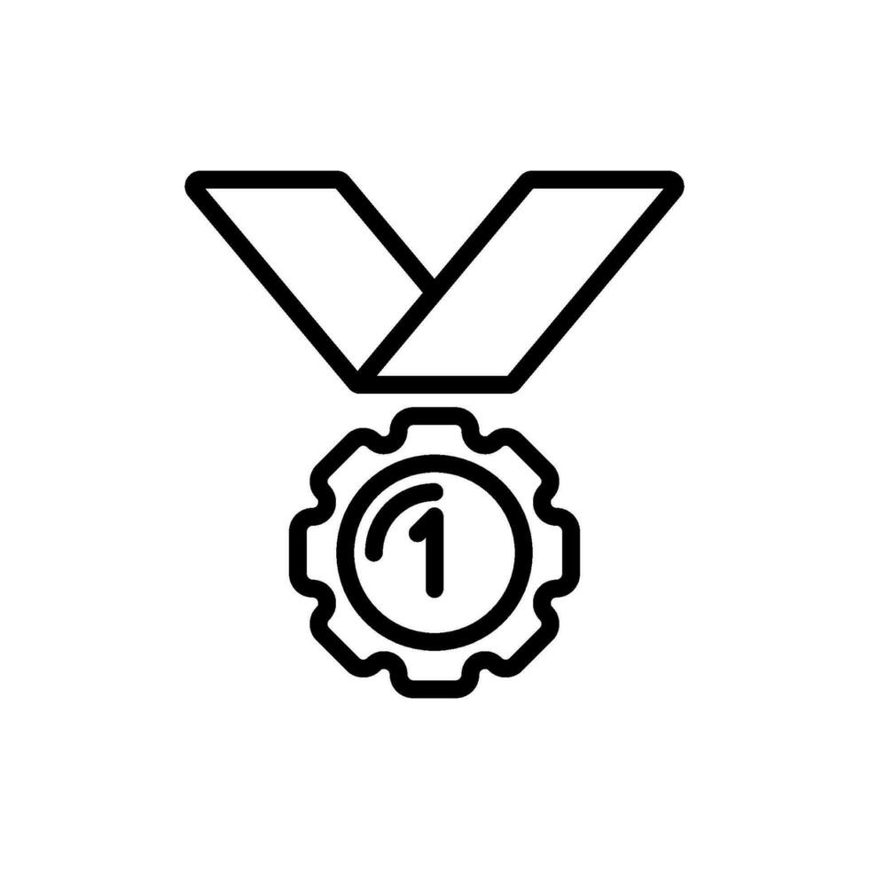 medal trophy sign symbol vector