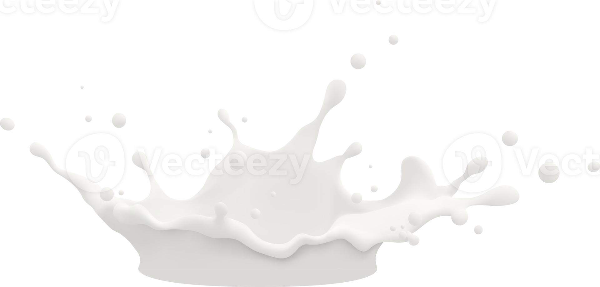 Milk jet, milky splash, vector realistic liquid white splash on isolated background. 3d illustration. png