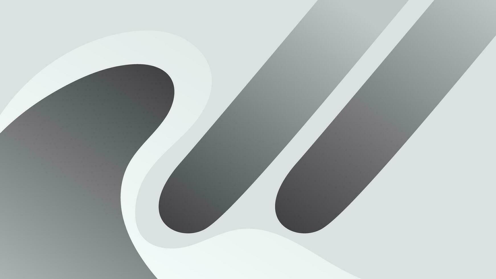 ABSTRACT GEOMETRIC BACKGROUND WHITE AND GREY GRADIENT COLOR DESIGN VECTOR TEMPLATE GOOD FOR MODERN WEBSITE, WALLPAPER, COVER DESIGN