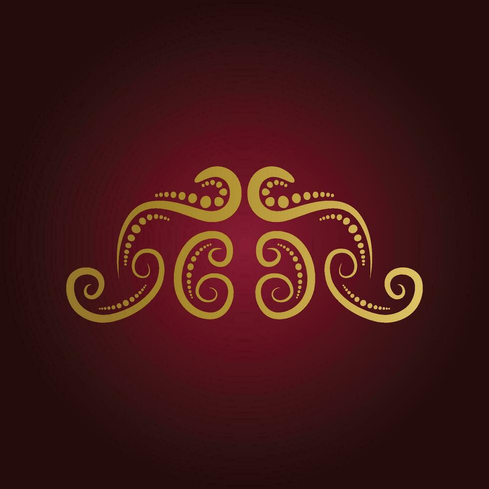 Vintage Design element, vintage decorative frame element, Flourish design element vector