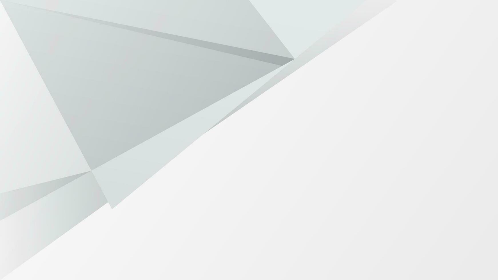 ABSTRACT GEOMETRIC BACKGROUND WHITE AND GREY GRADIENT COLOR DESIGN VECTOR TEMPLATE GOOD FOR MODERN WEBSITE, WALLPAPER, COVER DESIGN