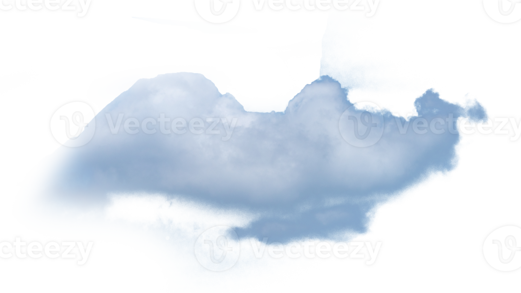 fluffy cloud isolated png